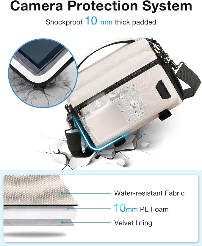 BAGSMART Small Camera Sling Bag - Image 3