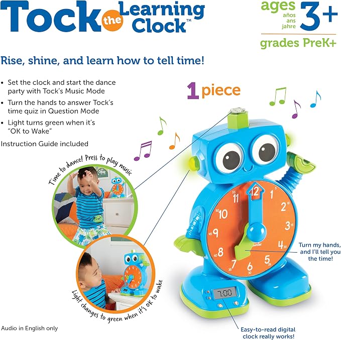 Learning Resources Tock The Learning Clock - Image 7