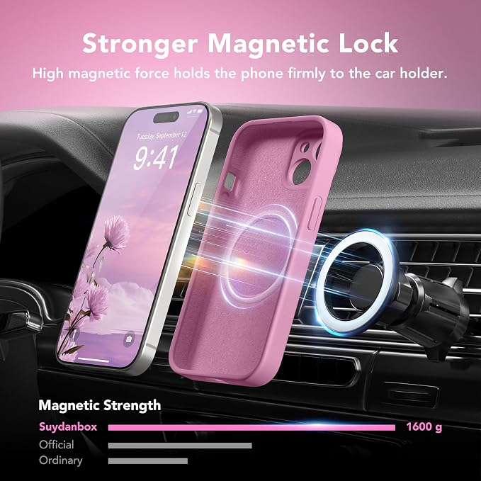 Magnetic for iPhone 15 Plus Case, Compatible - Image 3