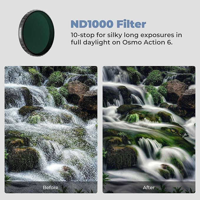 Freewell ND1000 Filter for DJl Osmo Action 6 - Image 2