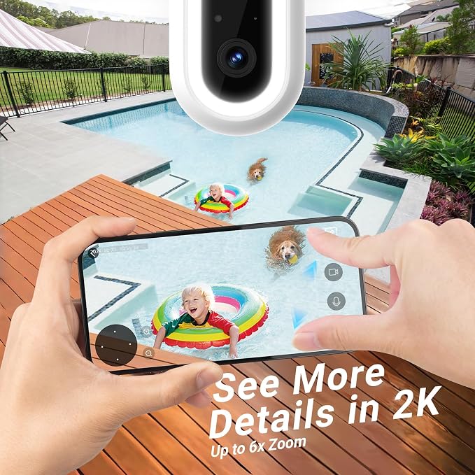 Laview 2K Solar Security Cameras Wireless Outdoor, Rechargeable Battery Wifi - Image 6