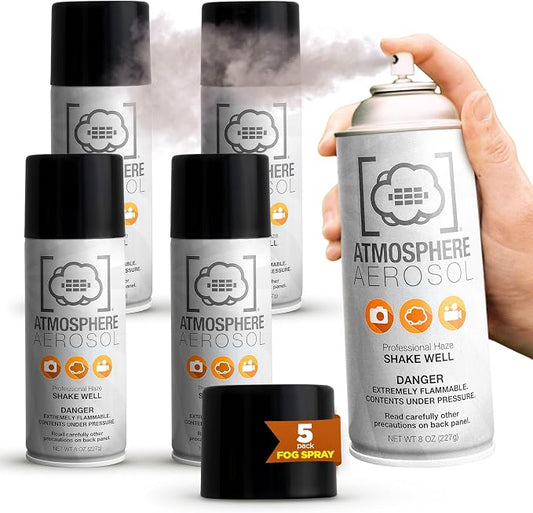 5 Pack Atmosphere Aerosol Haze/Fog Spray by AtmosphereAerosol