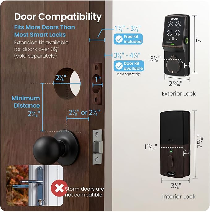 Lockly Secure Plus, Keyless Entry Door Lock, Smart Locks - Image 10