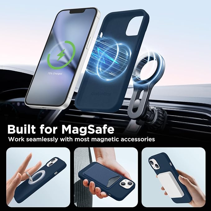 GolbinBox Magnetic for iPhone 15 Case, Compatible - Image 4