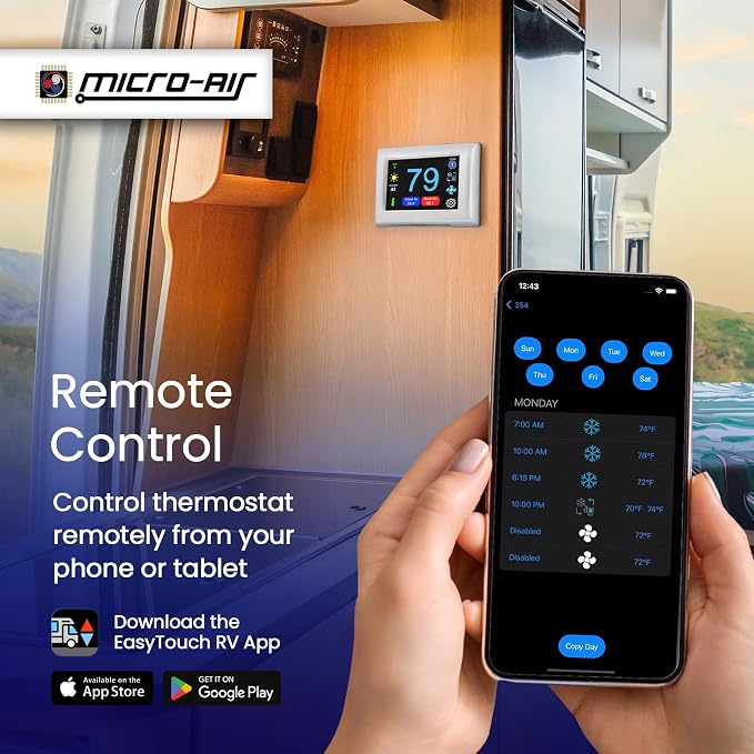 MICRO-AIR EasyTouch Digital RV Thermostat Replacement - Image 2