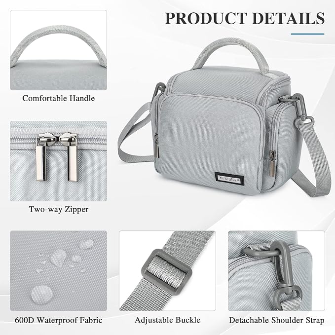G-raphy Camera Bag Case DSLR SLR Crossbody Sling Photography Bags - Image 6