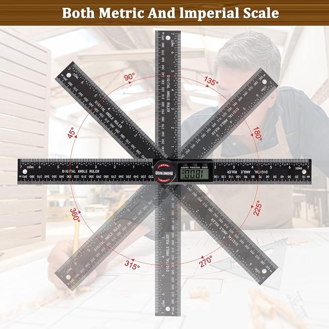 Digital Angle Finder Protractor, Angle Measuring Tool - Image 4