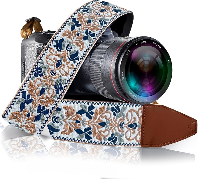 Art Tribute Camera Strap For Photographers Padded Universal Fit Neck Shoulder & by ArtTribute