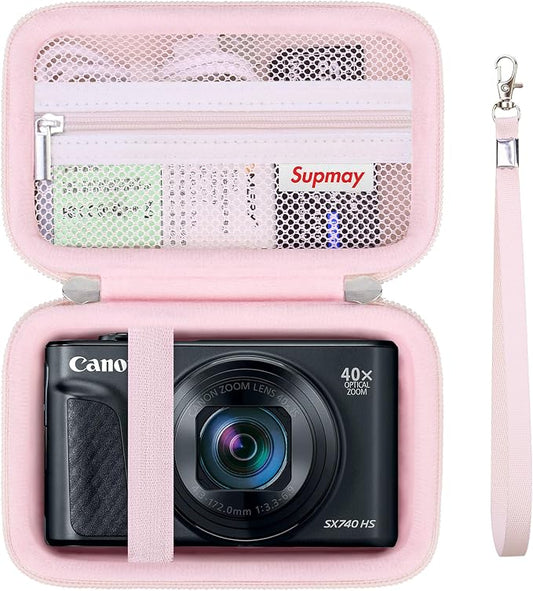 Hard Carrying Case for Canon PowerShot SX740 HS/ SX730 HS/ SX720 HS/ SX620 HS/ by Supmay
