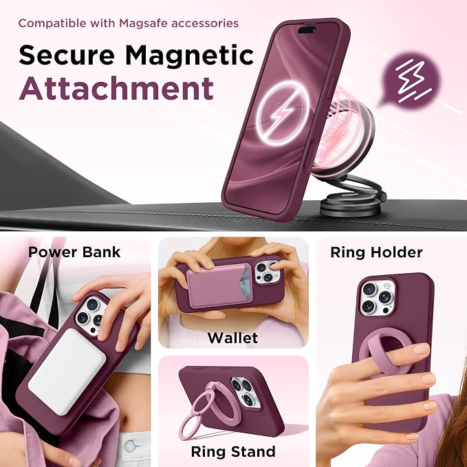 GolbinBox Magnetic for iPhone 16 Pro Max Case, Compatible - Image 4