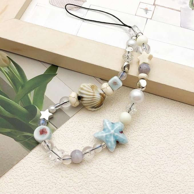 Beaded Camera Wrist Strap Cute Digital Camera Charm Lanyard Phone Chain - Image 7