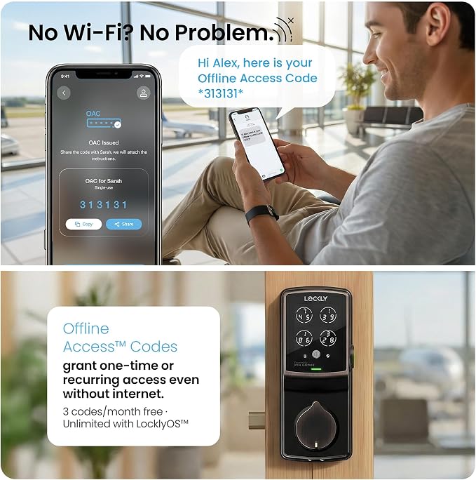 Lockly Secure Plus, Keyless Entry Door Lock, Smart Locks - Image 7