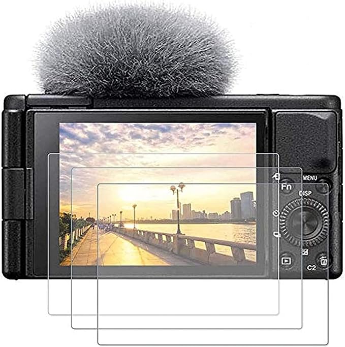 PCTC 3 Packs Tempered Glass Screen Protector Compatible by PCTC