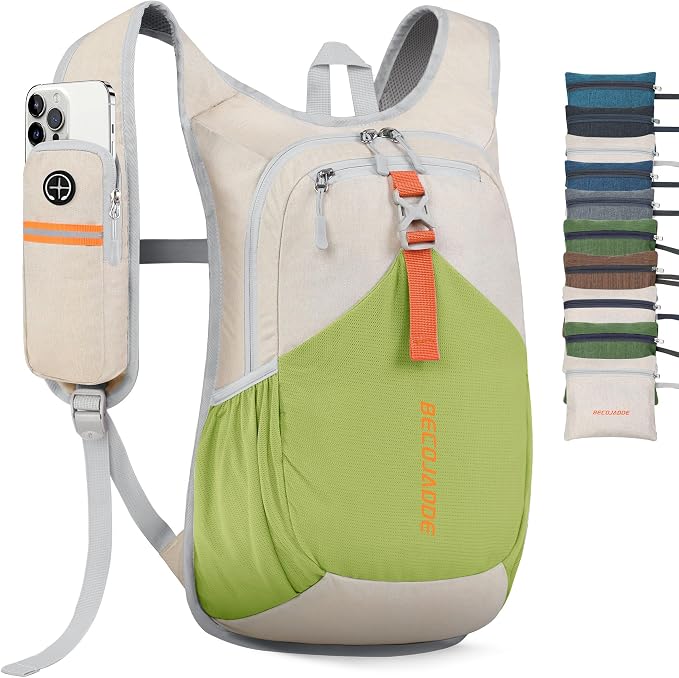 BECOJADDE 15L Small Hiking Backpack by BECOJADDE