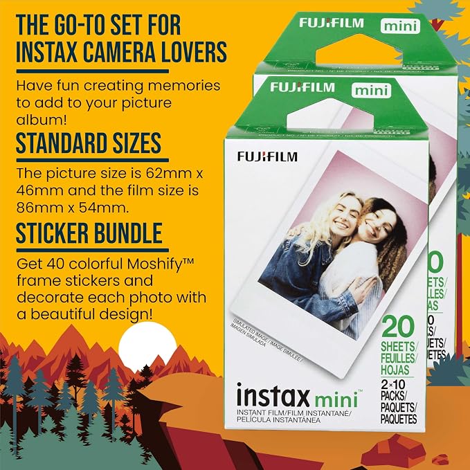 Fujifilm Instax Mini Film – Two Twin Packs of Instax Mini Fuji Film - Image 5