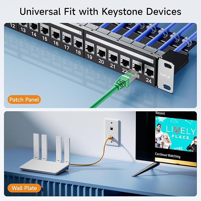 Cable Matters 5-Pack 10Gbps Shielded Cat 6 Keystone Coupler - Image 6