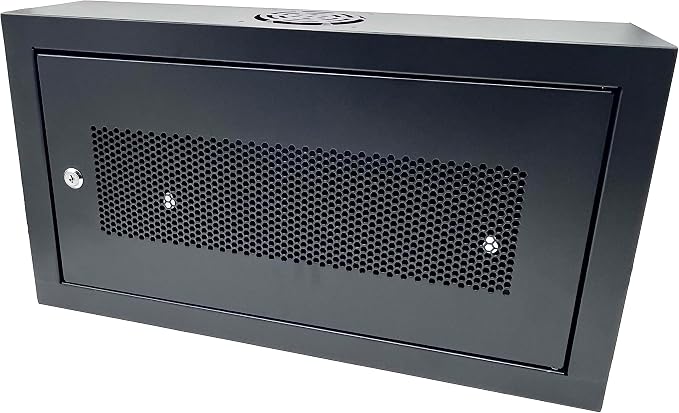 6U 19" Slim SoHo Wall Mount Rack Cabinet Enclosure 6" Depth by CNAweb