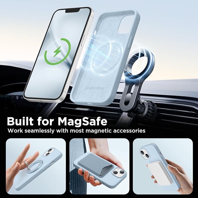GolbinBox Magnetic for iPhone 13 Case & iPhone 14 Case, Compatible - Image 4