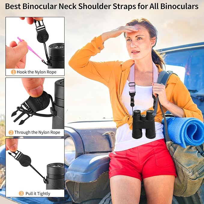 FIEIL Nylon iPad Strap, Adjustable Camera Neck Strap, Comfortable Shoulder Strap - Image 3