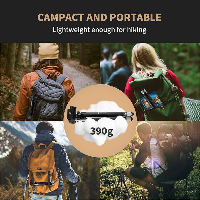 Fotopro 40 Inch Lightweight Phone Tripod Stand - Image 5