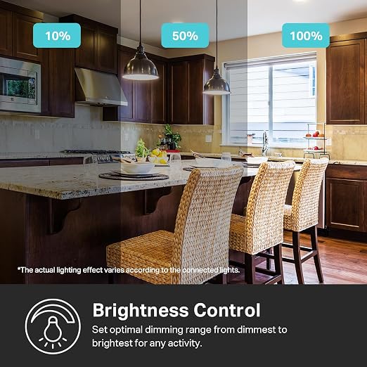 Kasa Smart Dimmer Switch HS220P3, Single Pole, Needs Neutral Wire, 2.4GHz Wi-Fi - Image 3