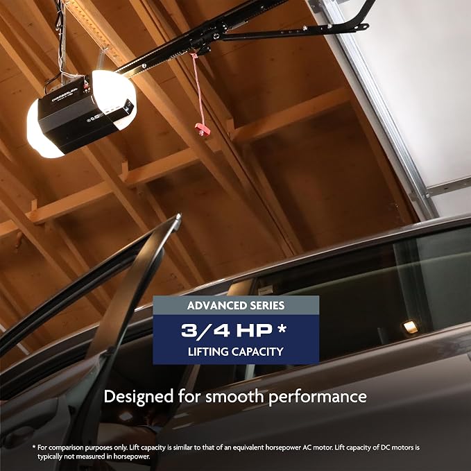 Chamberlain 3/4 HP Chain Drive Smart Garage Door Opener - Image 3