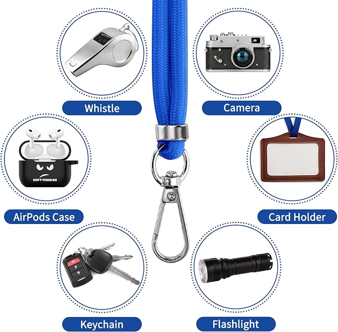 CACOE Phone Lanyard 2 Pcs-1 Pcs Adjustable Neck Strap, Universal Crossbody - Image 6