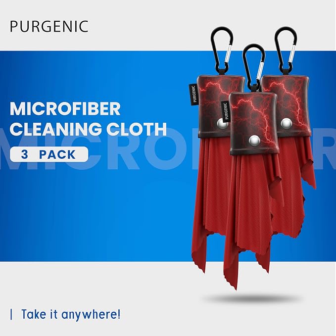 Microfiber Cloth & Glasses Wipes Lens & Glasses Cleaning Cloth - Image 2