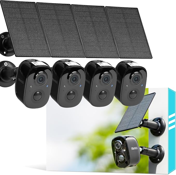 Vicohome 4CG6B Best 2K Solar Security Camera Wireless Outdoor, Battery Powered by sovmiku