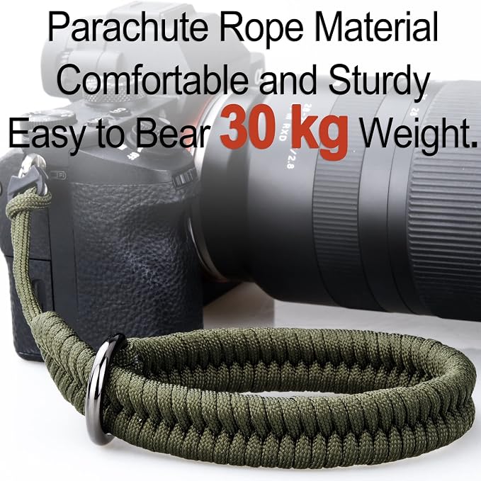 AQAREA Wrist Strap for DSLR/Mirrorless Camera, Quick Release Hand Strap - Image 8
