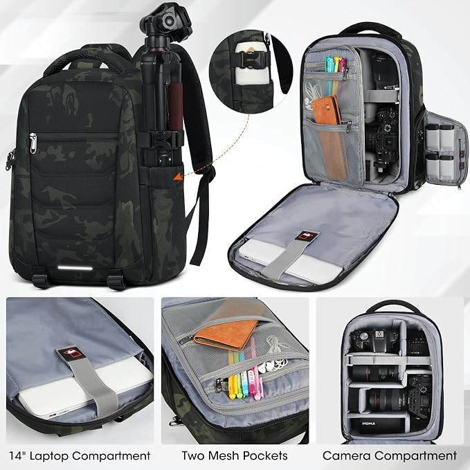 SDYSM Camera Bag Backpack Professional - Image 2