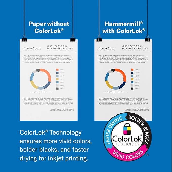 Hammermill Printer Paper, 20 lb Copy Paper, 3 Hole - Image 5