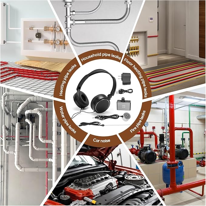 Water Leak Detectors for Home, Underground Water Leak Detection Device - Image 7
