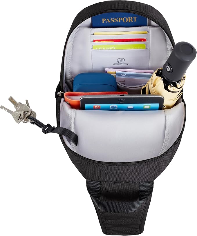 Travelon Anti-Theft Classic Sling Bag - Image 9