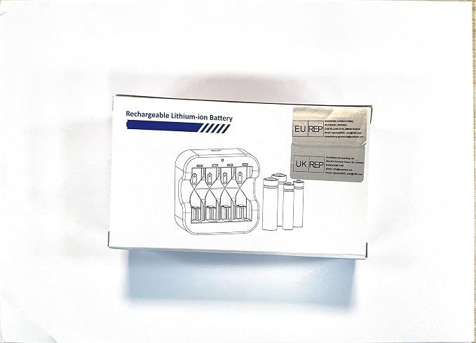 Rechargeable AA 1.5V Lithium Batteries 8-Pack, Full-Recharged Long-Lasting - Image 2