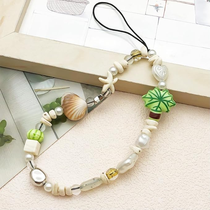 Beaded Camera Wrist Strap Cute Digital Camera Charm Lanyard Phone Chain by MOTOFITOOL