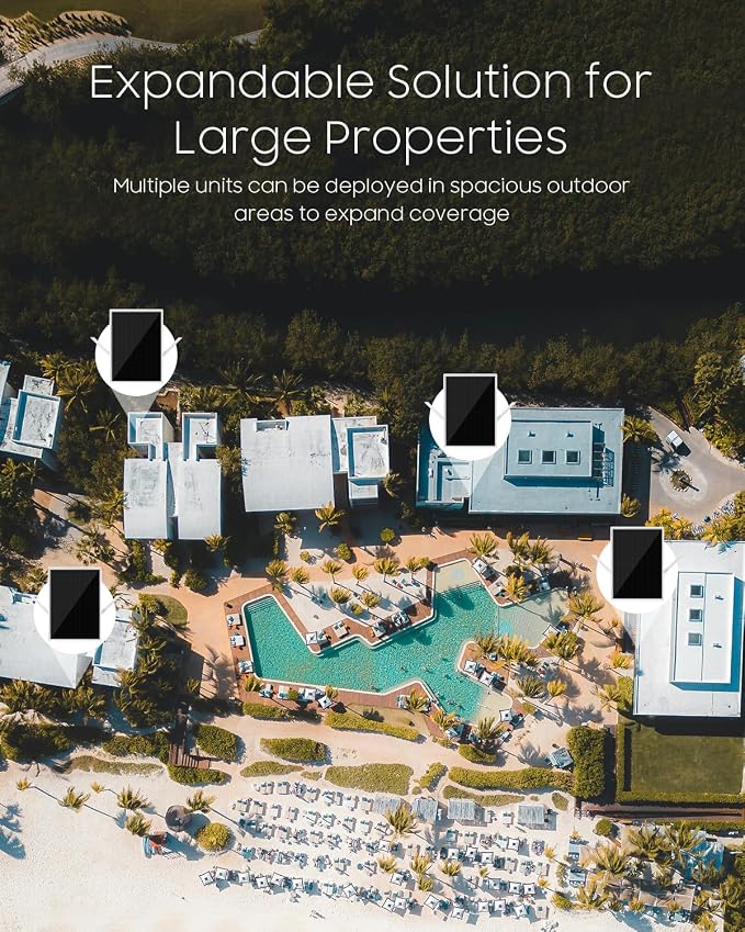 Solar WiFi Extender Outdoor-Solar Powered WiFi Extender Signal Booster - Image 6