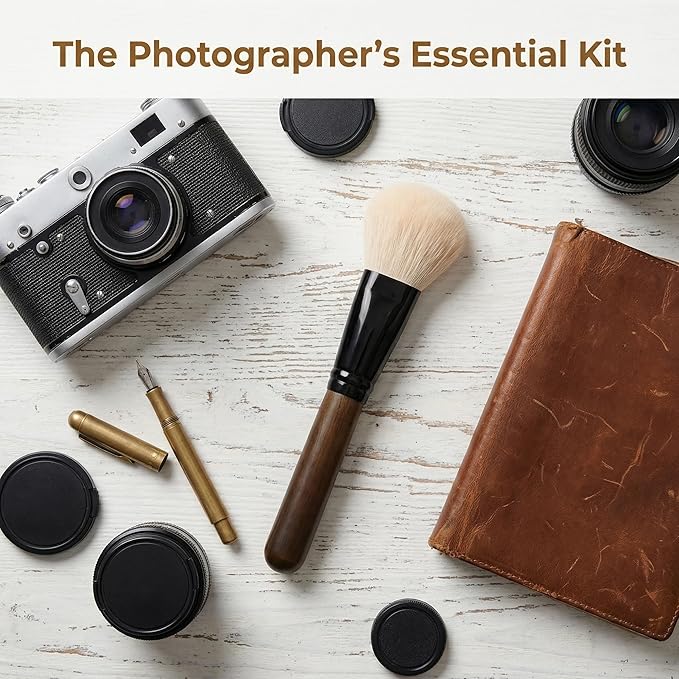 Lens Brush Camera Cleaning Kit for Lenses and Screen Goat Hair Cleaner Pen for - Image 6