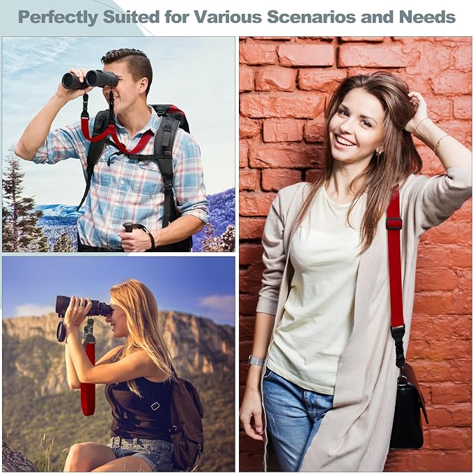 Adjustable Shoulder Strap, Comfortable Camera Strap, Neck Lanyard - Image 4