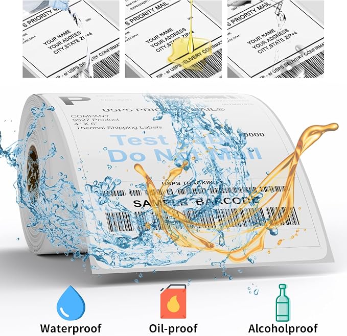 9527 Product 4x6 Blank Direct Thermal Shipping Labels - Image 5