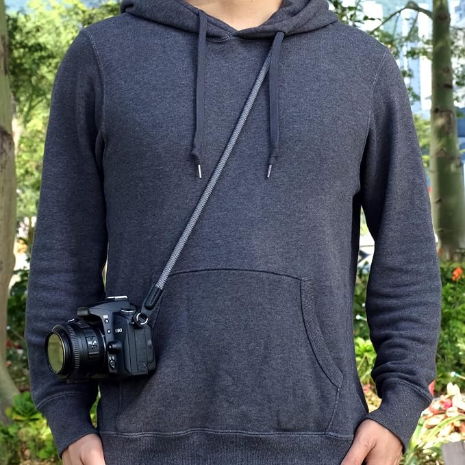 VKO Vintage Camera Neck Strap, Nylon Rope Camera Shoulder Straps - Image 2