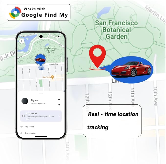 Android Find My Device Subscription-Free GPS Car Locator ，Super Magnetic! - Image 3