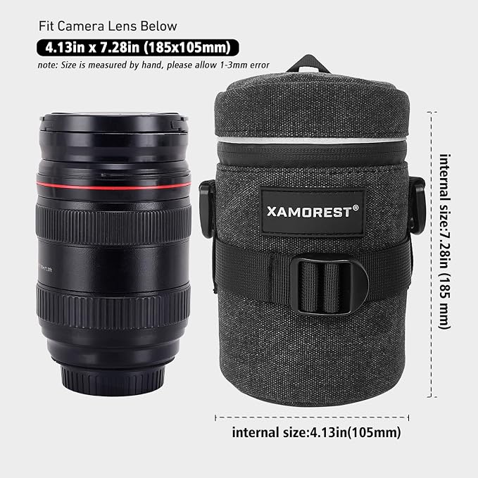 Camera Lens Case Lens Bag Compatible) - Image 4