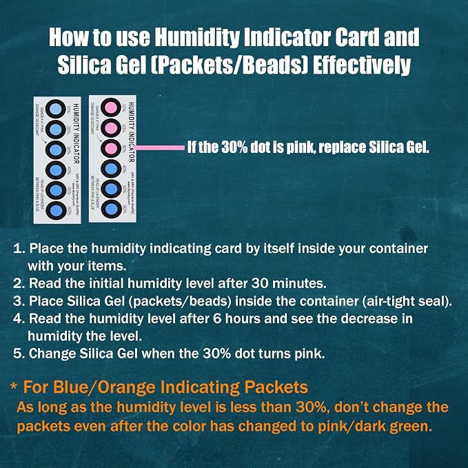Dry & Dry Humidity Indicator Cards 250 Pack - Image 2