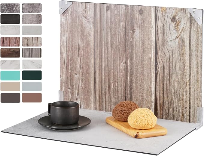 Meking 9Pcs 18Patterns Small Product Photography Backdrop Kit Photo Backdrop by Meking