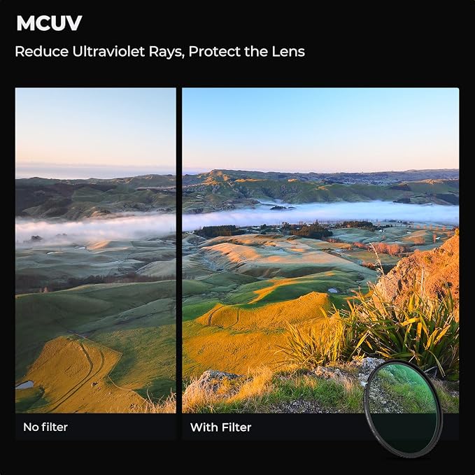 K&F Concept 43mm UV/CPL/ND2-400 Lens Filters Kit-18 Multi-Layer Coatings - Image 3