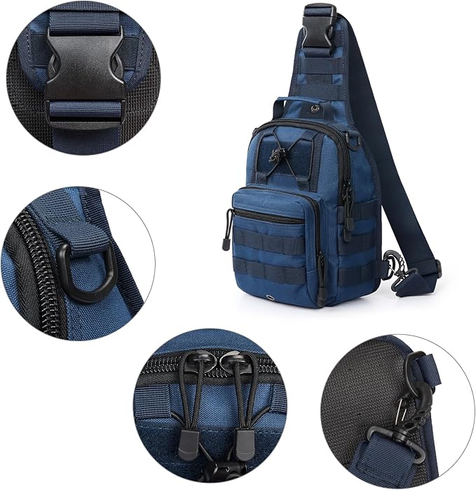 G4Free Outdoor Tactical Sling Bag Backpack, Military Sport Bag Pack Shoulder - Image 4