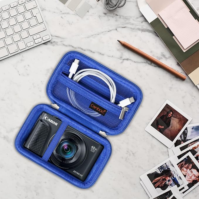 Canboc Carrying Case for Canon PowerShot SX740/ SX730/ SX720/ SX620/ G7X Mark - Image 7
