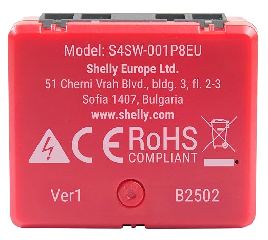 Shelly 1PM Mini Gen4 | Wi-Fi, Matter Smart Relay Switch - Image 2