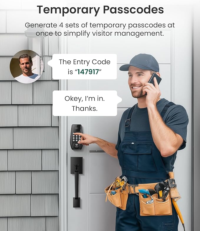 DESLOC C100 Keyless Entry Door Lock - Image 3